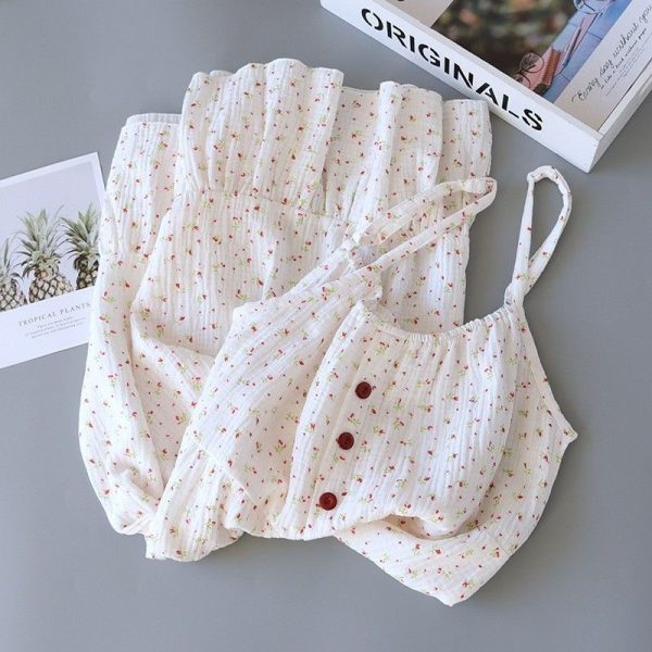 Nightgown(Floral Print)